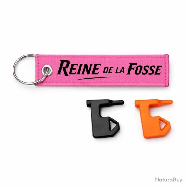 T�moin de Chambre Vide Ball Trap - Reine de la fosse - Rose / Noir