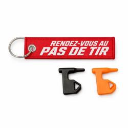 T&eacute;moin de Chambre Vide Ball Trap - Rendez-vous au pas de tir - Rouge / Blanc
