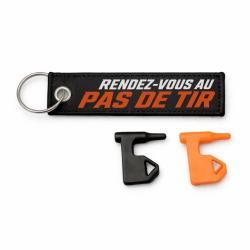 T&eacute;moin de Chambre Vide Ball Trap - Rendez-vous au pas de tir - Noir / Orange
