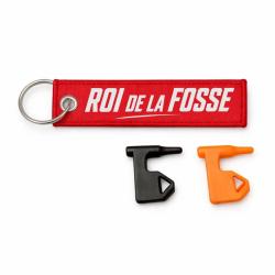 T&eacute;moin de Chambre Vide Ball Trap - Roi de la fosse - Rouge / Blanc