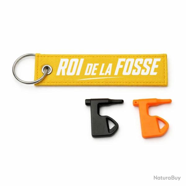 T�moin de Chambre Vide Ball Trap - Roi de la fosse - Jaune / Blanc