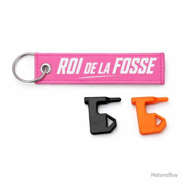T�moin de Chambre Vide Ball Trap - Roi de la fosse - Rose / Blanc