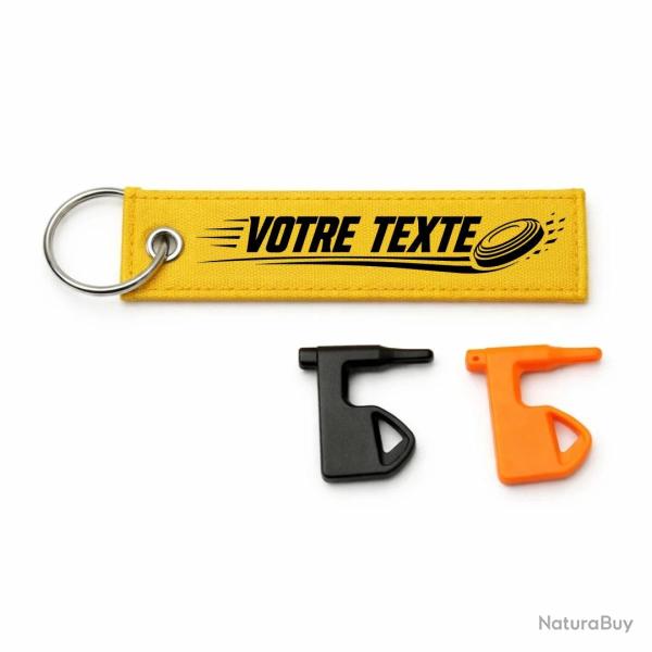 T�moin de Chambre Vide Ball Trap Personnalis� - Jaune / Noir