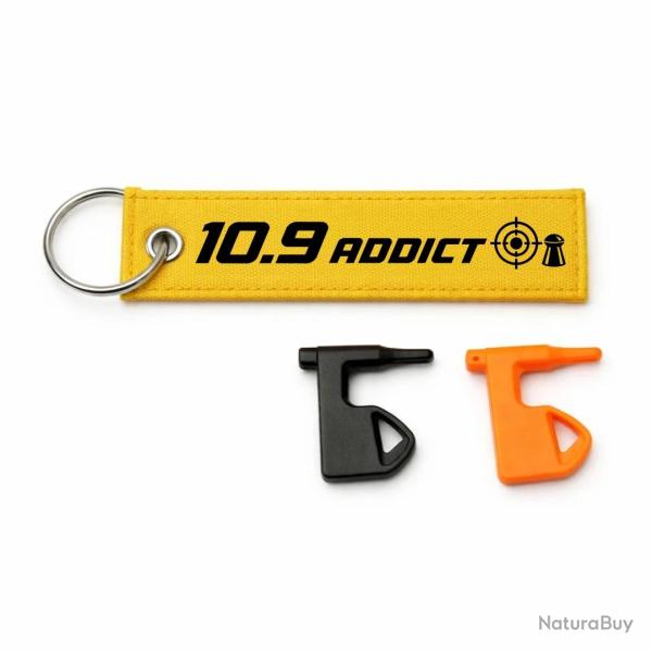 T�moin de chambre vide Tir Sportif - 10.9 Addict - Air comprim� - Jaune / Noir