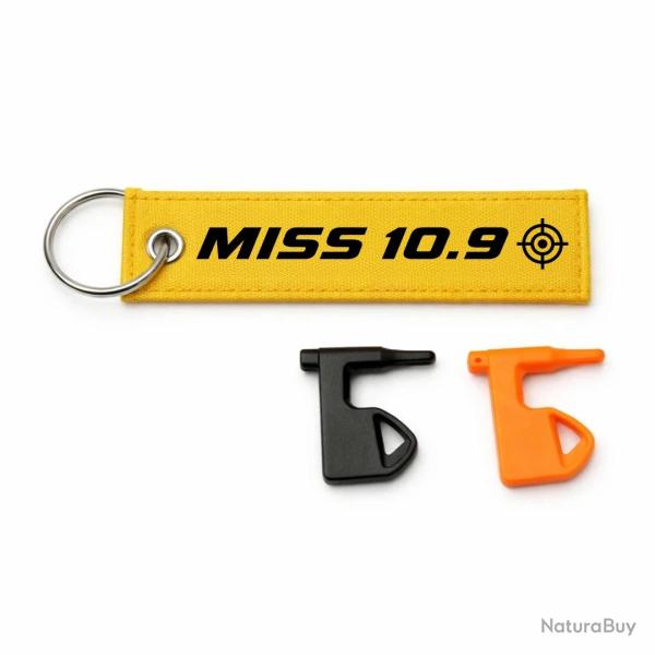 T�moin de chambre vide Tir Sportif - Miss 10.9 - Jaune / Noir