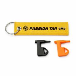 T&eacute;moin de chambre vide Tir Sportif - Passion TAR - Jaune / Noir