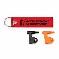 T&eacute;moin de chambre vide Tir Sportif - Rechargement en cours - Rouge / Noir