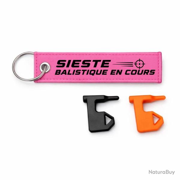 T�moin de chambre vide Tir Sportif - Sieste - Balistique en cours - Rose / Noir