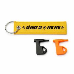 T&eacute;moin de chambre vide Tir Sportif - S&eacute;ance de Pew Pew - Jaune / Noir