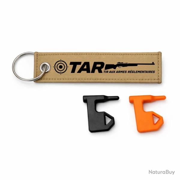 T�moin de chambre vide Tir Sportif - TAR - Tir aux armes r�glementaires - Kaki / Noir