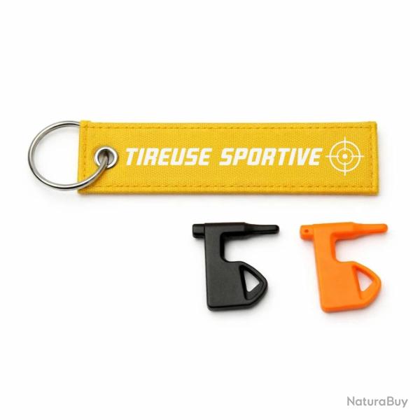 T�moin de chambre vide Tir Sportif - Tireuse sportive - Cible - Jaune / Blanc