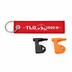 T&eacute;moin de chambre vide Tir Sportif - TLD 1500 m&egrave;tres - Rouge / Blanc