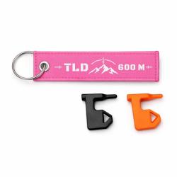 T&eacute;moin de chambre vide Tir Sportif - TLD 600 m&egrave;tres - Rose / Blanc
