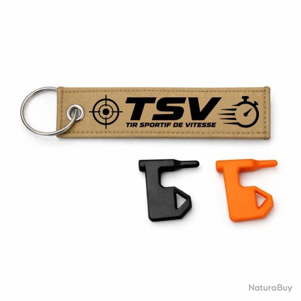 T�moin de chambre vide Tir Sportif - TSV - Tir sportif de vitesse - Kaki / Noir