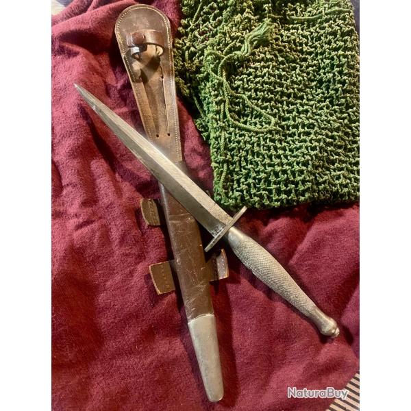 Dague commando fairbairn & sykes 2nd pattern type1 1941 / SAS / SOE / Airborne