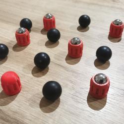 7 Slugs Patriot + 10 billes Caoutchouc pour PAK 20mm