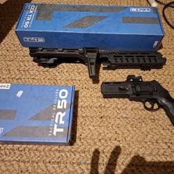 Umarex Tr50 Gen 2 + options :    Spear Kit / mlok to picatinny / point rouage Home defense 24