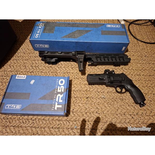 Umarex Tr50 Gen 2 + options :    Spear Kit / mlok to picatinny / point rouage Home defense 24