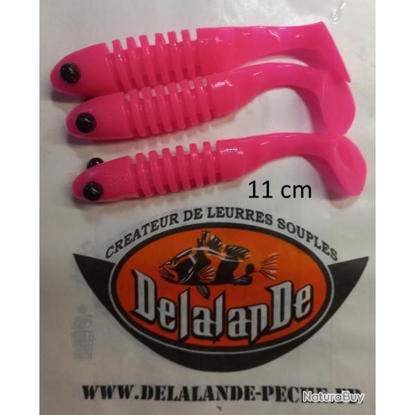 Delalande Skeleton 11cm rose X3