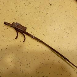 Ensemble d&eacute;tentes avec platine Pour fusil de chasse juxtapos&eacute; calibre 16 type Lefaucheux