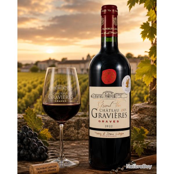 Ch�teau des Gravi�res Grand Vin Graves 2022 - Graves Rouge