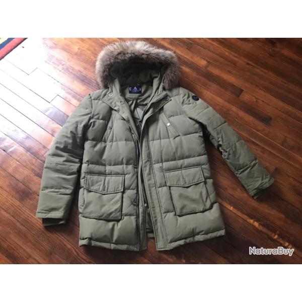 Veste chasse au poste duvet