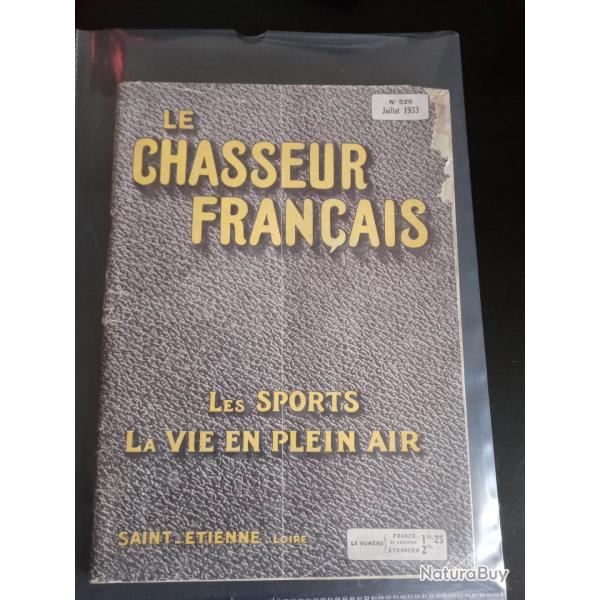 Vieux livres du Chasseur Fran�ais 1933