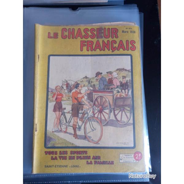 Vieux livres du Chasseur Fran�ais 1938