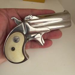 Double Derringer 41RF Original tr&egrave;s rare + kit munitions rechargeables === 1� sans r&eacute;serve