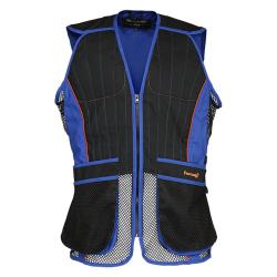 Prix de d&eacute;part &agrave; 1� !! Gilet de ball trap Percussion Evo Bleu et Noir Taille 3XL