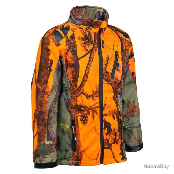 Prix de d�part � 1� !! Blouson Percussion Softshell Enfant GhostCamo Taille 12 ans