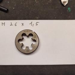 Fili&eacute;re M26 x 1,5   Unef , pour filetage du canon Mas 36 , Svt-40, non r&eacute;glable