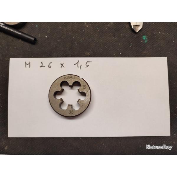 Fili�re M26 x 1,5   Unef , pour filetage du canon Mas 36 , Svt-40, non r�glable