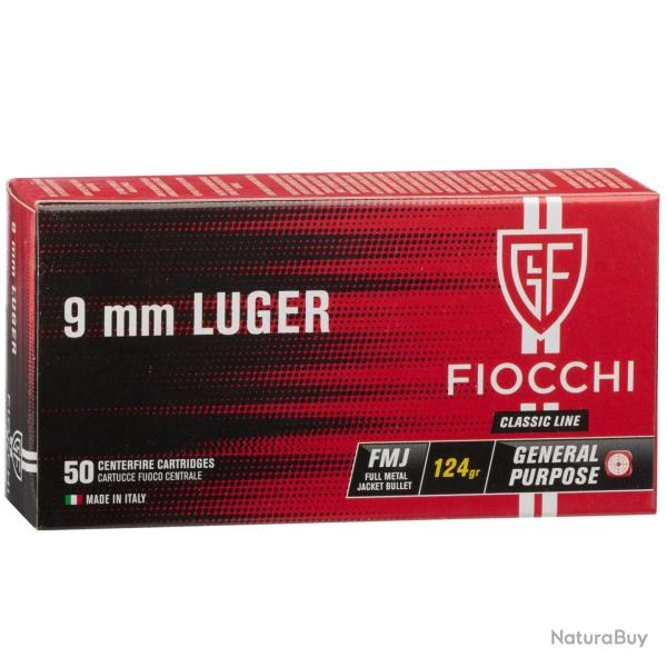 9 mm Luger FMJ 8,0g/124grs.