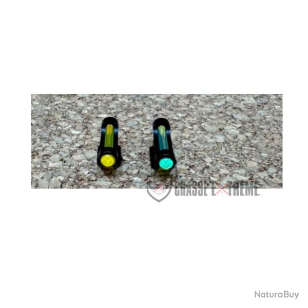 Kit 2 Guidons � Encastrer Raffaello 2013/Becaccia Suprem Jaune + Vert