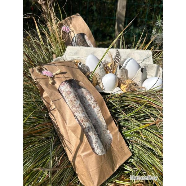 Coffret Cadeau - 4 Saucissons d'Auvergne � prix pr�f�rentiel