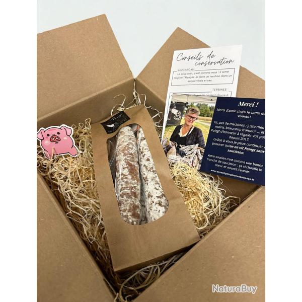 Coffret Cadeau - 4 Saucissons d'Auvergne � prix pr�f�rentiel