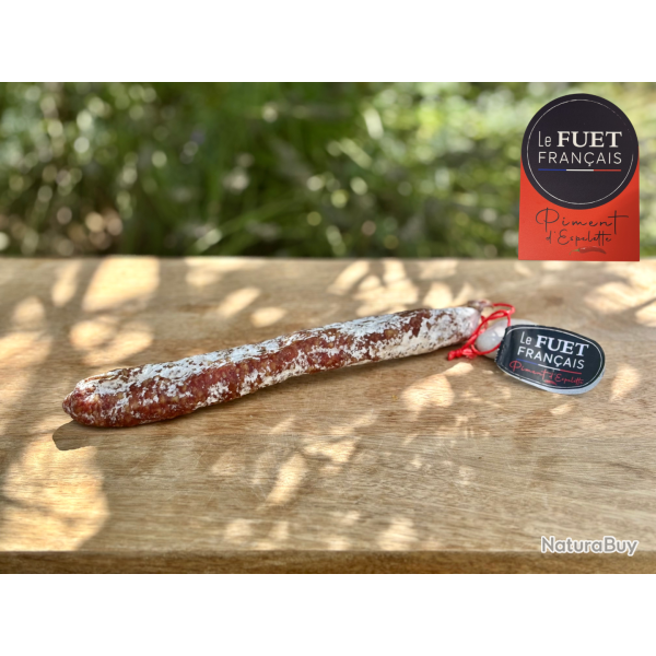Fuet Fran�ais au Piment d'Espelette