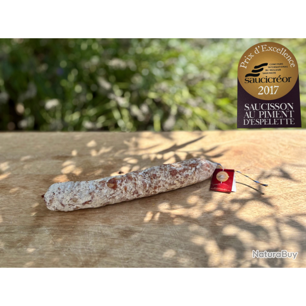 Saucisson au Piment d'Espelette