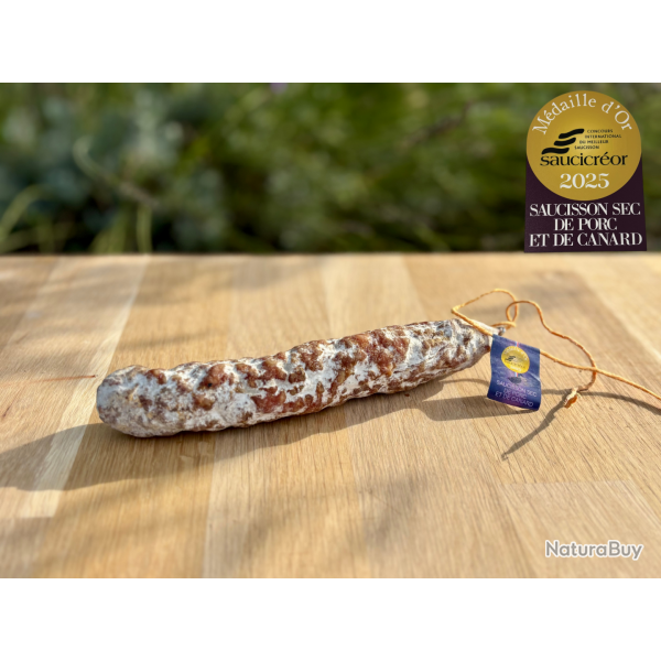 Saucisson au Porc et Canard