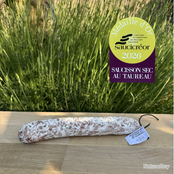 Saucisson au Porc et Taureau