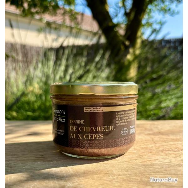 Terrine Chevreuil aux C�pes