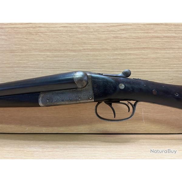 Fusil juxtapos�s cal 12 � 1� sans prix de reserve !