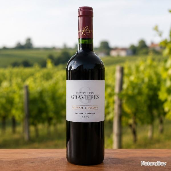 Ch�teau des Gravi�res cuv�e La Grave Singalier - Bordeaux Sup�rieur Rouge 2023