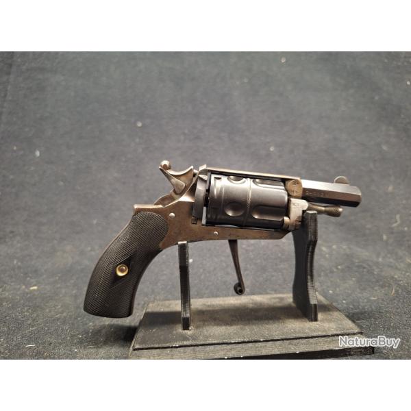 Revolver bulldog Dieudonn� Debouxthay � syst�mes, Cal. 6mm velodog - 1� sans prix de r�serve !!