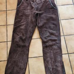 Pantalon cuir SEPTEMBER