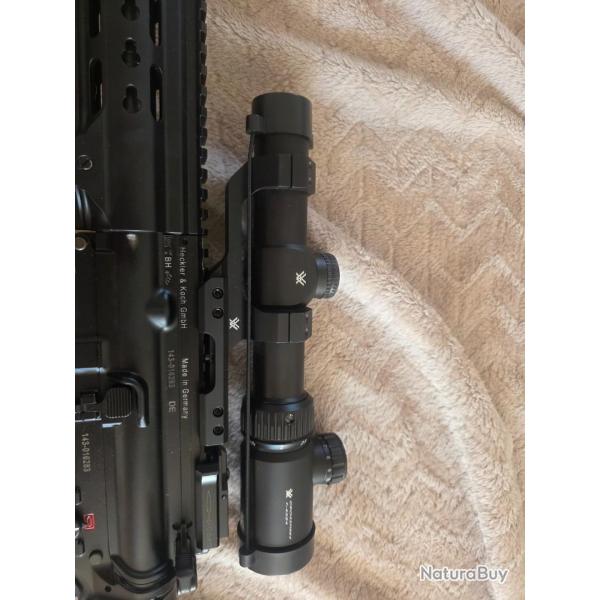 HK MR 223 avec lunette Crossfire 2 et trepied