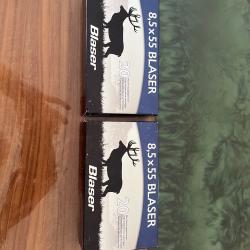 Vends 2 bo&icirc;tes de balles Blaser calibre 8,5x55