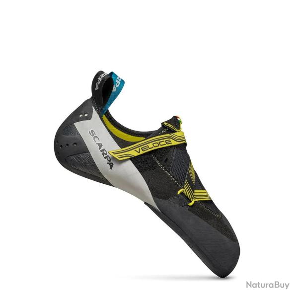 Chausson d'Escalade Homme Scarpa "Veloce" 40,5 Noir