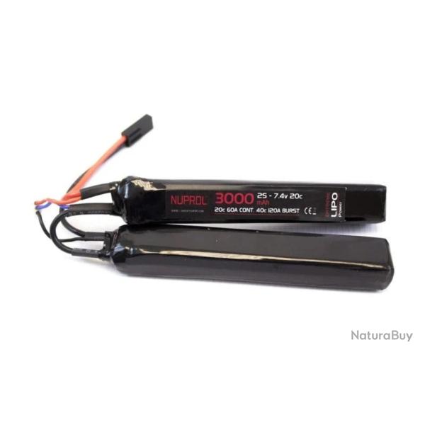 Batterie LiPo Stick 3000mAh 7.4V 20C